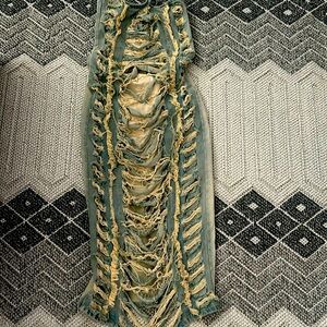 Dahlia Denim Midi Dress